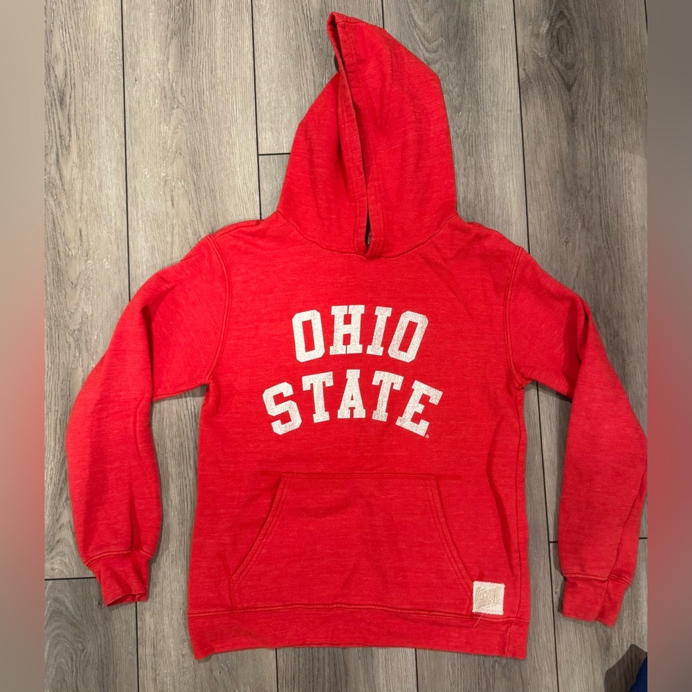 Boys-Retro Brand-red Ohio State sweatshirt. Size XL.
